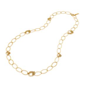 CORAL LONG NECKLACE
