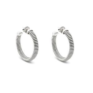 TUBOGAS BIG HOOP EARRINGS